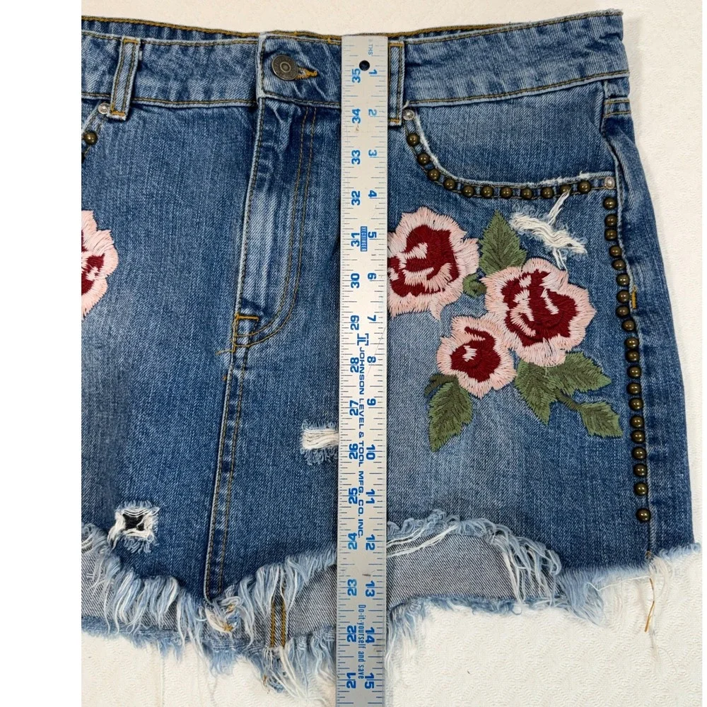Free People embroidered floral